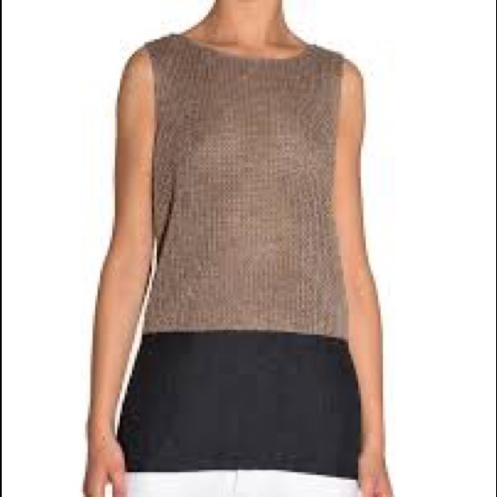 Eleventy | Knit Colorblock Sleeveless Top